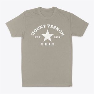 Mount Vernon Ohio Star Classic Dad T-Shirt