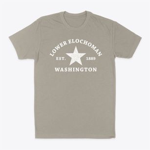 Lower Elochoman Washington Star Classic Dad T-Shirt