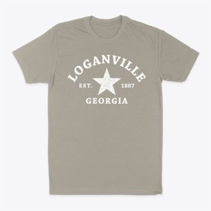 Loganville Georgia Star Classic Dad T-Shirt