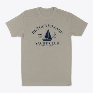 De Tour Village Michigan Yacht Club Classic Dad T-Shirt