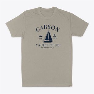 Carson California Yacht Club Classic Dad T-Shirt