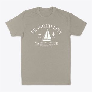 Tranquillity California Yacht Club Classic Dad T-Shirt