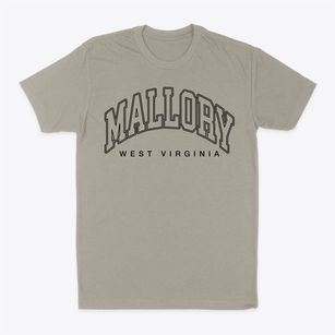Mallory West Virginia Inline Classic Dad T-Shirt