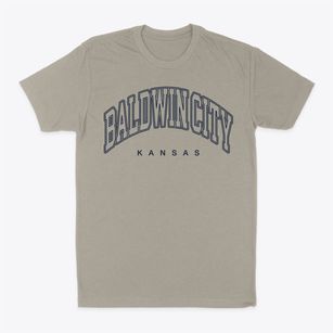 Baldwin City Kansas Inline Classic Dad T-Shirt