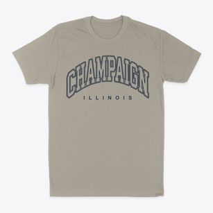 Champaign Illinois Inline Classic Dad T-Shirt