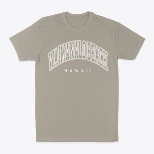 Waimanalo Beach Hawaii Inline Classic Dad T-Shirt