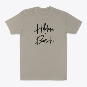 Holden Beach North Carolina Freestyle Classic Dad T-Shirt