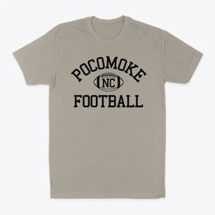 Pocomoke North Carolina Football Classic Dad T-Shirt