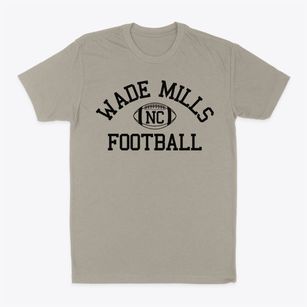 Wade Mills North Carolina Football Classic Dad T-Shirt