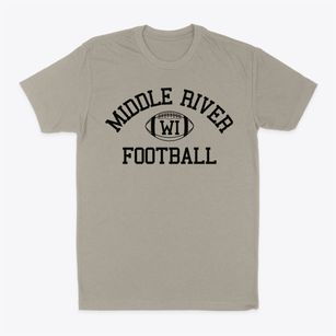 Middle River Wisconsin Football Classic Dad T-Shirt