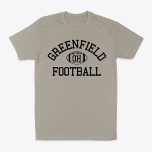 Greenfield Ohio Football Classic Dad T-Shirt