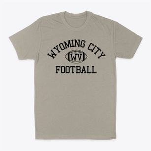 Wyoming City West Virginia Football Classic Dad T-Shirt
