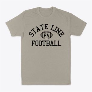 State Line Pennsylvania Football Classic Dad T-Shirt