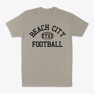 Beach City Texas Football Classic Dad T-Shirt