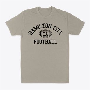 Hamilton City California Football Classic Dad T-Shirt