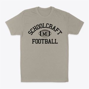 Schoolcraft Michigan Football Classic Dad T-Shirt