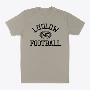 Ludlow Maine Football Classic Dad T-Shirt