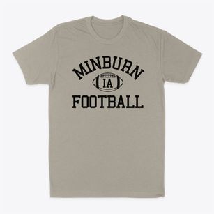 Minburn Iowa Football Classic Dad T-Shirt