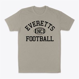 Everetts North Carolina Football Classic Dad T-Shirt