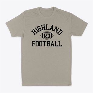 Highland Missouri Football Classic Dad T-Shirt