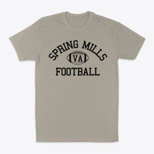Spring Mills Virginia Football Classic Dad T-Shirt