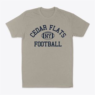 Cedar Flats New York Football Classic Dad T-Shirt