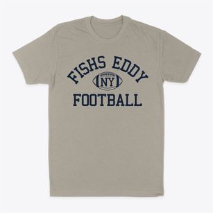 Fishs Eddy New York Football Classic Dad T-Shirt