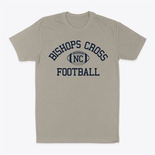 Bishops Cross North Carolina Football Classic Dad T-Shirt