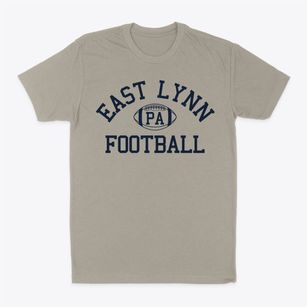 East Lynn Pennsylvania Football Classic Dad T-Shirt
