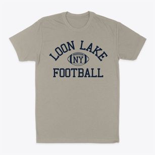 Loon Lake New York Football Classic Dad T-Shirt