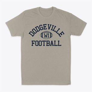 Dodgeville Wisconsin Football Classic Dad T-Shirt