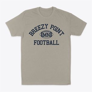 Breezy Point Minnesota Football Classic Dad T-Shirt