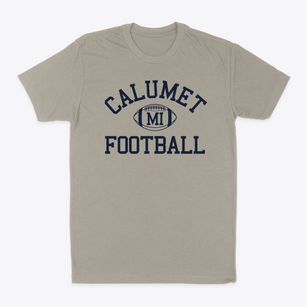 Calumet Michigan Football Classic Dad T-Shirt