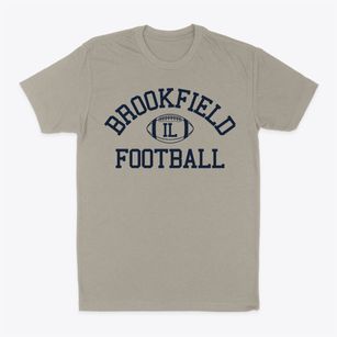 Brookfield Illinois Football Classic Dad T-Shirt