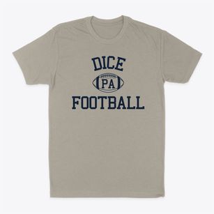 Dice Pennsylvania Football Classic Dad T-Shirt