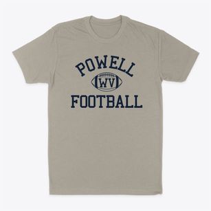 Powell West Virginia Football Classic Dad T-Shirt