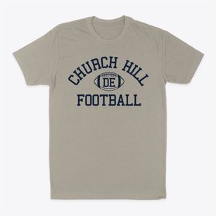Church Hill Delaware Football Classic Dad T-Shirt