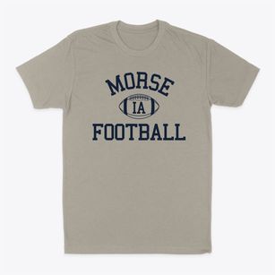 Morse Iowa Football Classic Dad T-Shirt