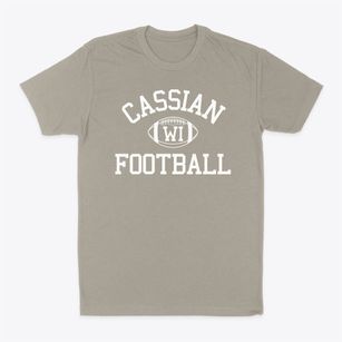 Cassian Wisconsin Football Classic Dad T-Shirt