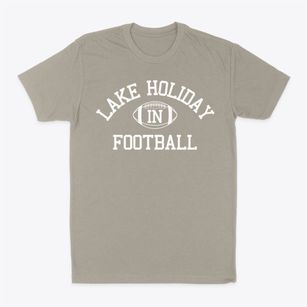 Lake Holiday Indiana Football Classic Dad T-Shirt