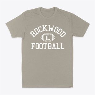Rockwood Illinois Football Classic Dad T-Shirt