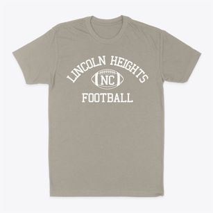 Lincoln Heights North Carolina Football Classic Dad T-Shirt