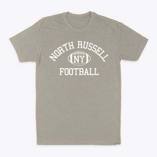 North Russell New York Football Classic Dad T-Shirt