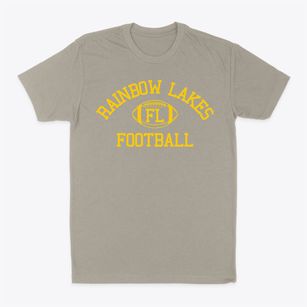 Rainbow Lakes Florida Football Classic Dad T-Shirt