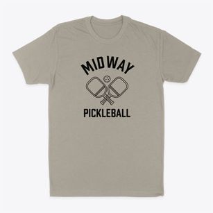 Midway Oklahoma Pickleball Classic Dad T-Shirt