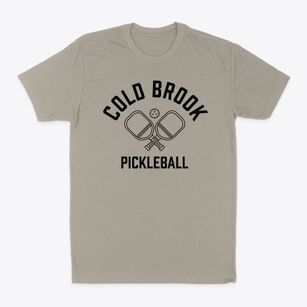 Cold Brook New York Pickleball Classic Dad T-Shirt