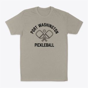 Port Washington New York Pickleball Classic Dad T-Shirt