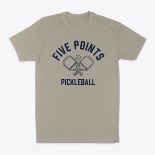 Five Points Iowa Pickleball Classic Dad T-Shirt