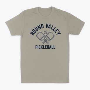 Round Valley Nebraska Pickleball Classic Dad T-Shirt