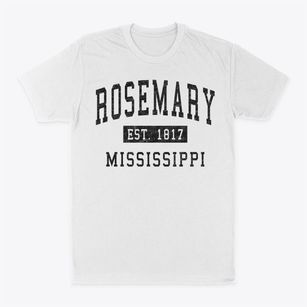 Rosemary Mississippi Classic Established Classic Dad T-Shirt